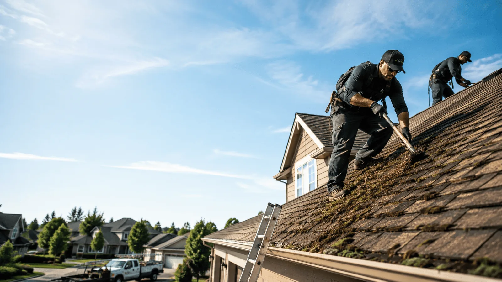 Roof Moss Removal in Cataumet, MA near me